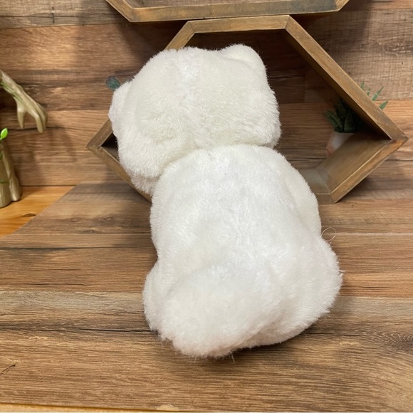 Kingdom kitten vintage cat plush toy white cross button nose Matthew 16:19 - Picture 5 of 8